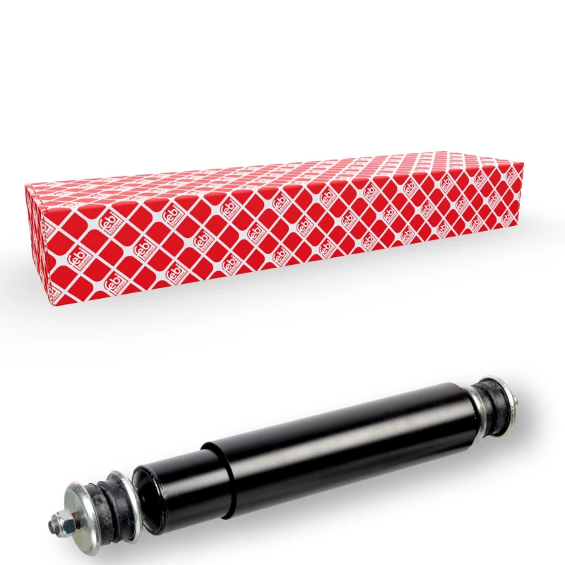 Image of FEBI BILSTEIN 20605 Shock absorber Rear Axle, Oil Pressure, Telescopic Shock Absorber, Bottom Pin Shock Absorber (854)