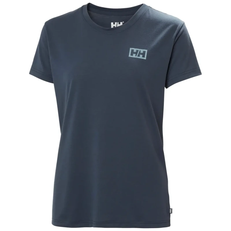 Image of Womens T-Shirt Helly Hansen Skog Graphic Gris Female L