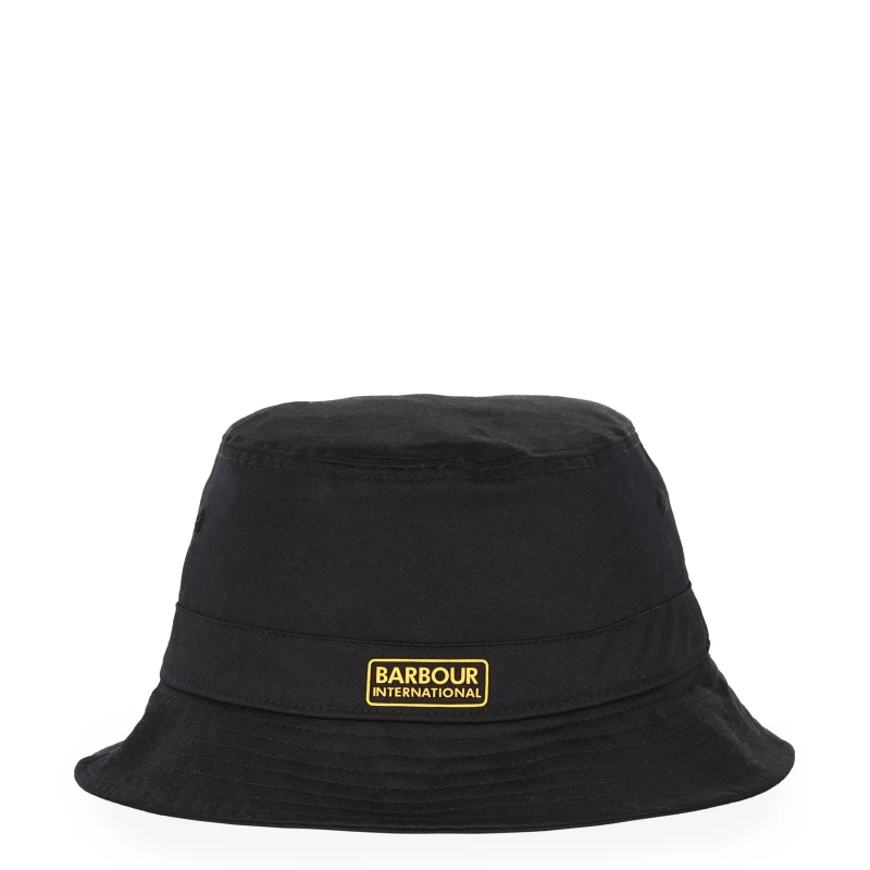 Image of Barbour International Norton Drill Bucket Hat - Black L