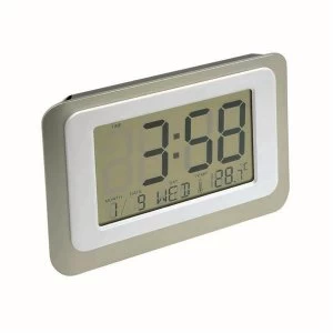 Image of Digital LCD Clock 1224 Hour Count Down Timer Thermometer