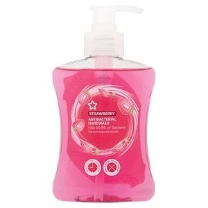 Image of Superdrug Anti-Bacterial Strawberry Handwash 250ml