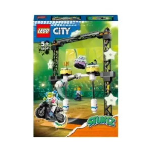 image of LEGO City: Stuntz The Knockdown Stunt Challenge Set (60341)