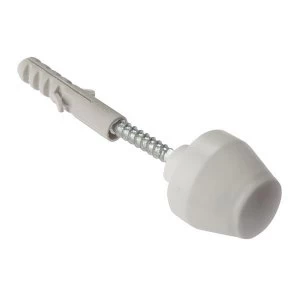 Image of ForgeFix Sanitary Ware Fixing White Cap M10 x 140mm 1 Pair