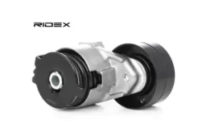 Image of RIDEX Tensioner Pulley 310T0040 Tensioner Pulley, v-ribbed belt RENAULT,Clio III Schragheck (BR0/1, CR0/1),MEGANE III Grandtour (KZ0/1)