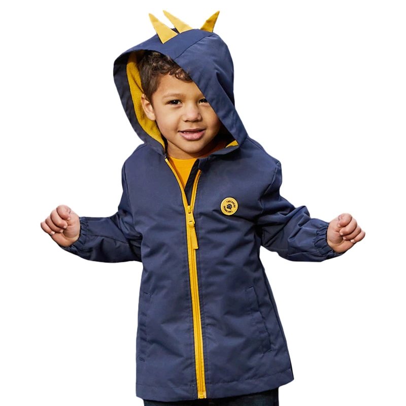 Image of Threadbare Hooded Jacket Infants - Blue Blue 12 - 18 Months