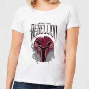 Image of Star Wars Rebels Rebellion Womens T-Shirt - White - 3XL