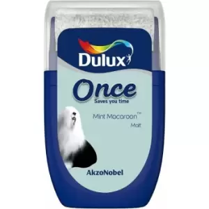 Image of Dulux Once Mint Macaroon Matt Emulsion Paint 30ml