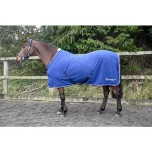 image of Show Rug Rydal Blue - 4' 9' Blue Show Rug - Whitaker