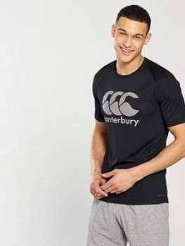 Image of Canterbury Core Vapodri Superlight Tee, Black Size M Men