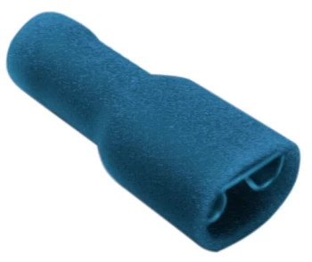Image of Wiring Connectors - Blue - Slide-On 250 - 6.3mm - Pack of 25 PWN790 WOT-NOTS