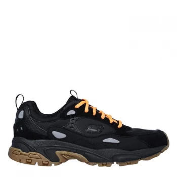 Image of Skechers Stamin Cont Mens Trainers - Black