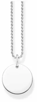 Image of Thomas Sabo KE2133-001-21-L50 Sterling Silver Plain Disc Jewellery