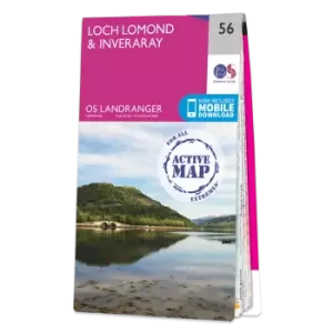 Image of Map of Loch Lomond & Inveraray