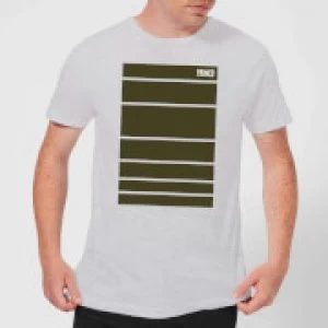 Image of Primed Block T-Shirt - Grey - 3XL