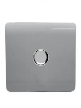 Image of Trendiswitch 1 Gang LED Dimmer Std Silver