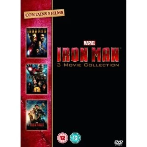 image of Iron Man 1-3 Complete Collection DVD