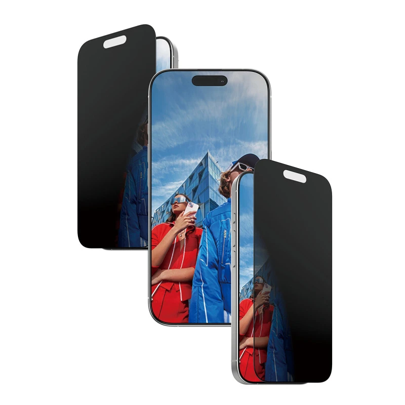 Image of PanzerGlass PanzerGlass 2-Way Privacy Screen Protector iPhone 17 iPhone 16 Pro UltraWide Fit w. EasyAligner PG93414