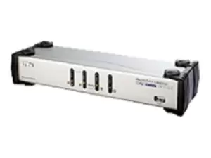 image of Aten 4 Port USB Dual View Kvmp Switch + Audio (8xcables Inc)