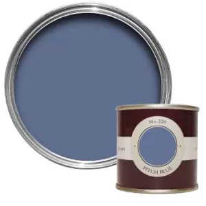 Image of Farrow & Ball Estate Emulsion Pitch Blue - Tester 100ml