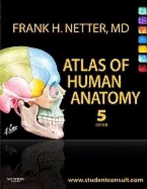 Image of atlas of human anatomy with student consult access