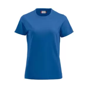 Image of Clique Womens/Ladies Premium T-Shirt (XL) (Royal Blue)