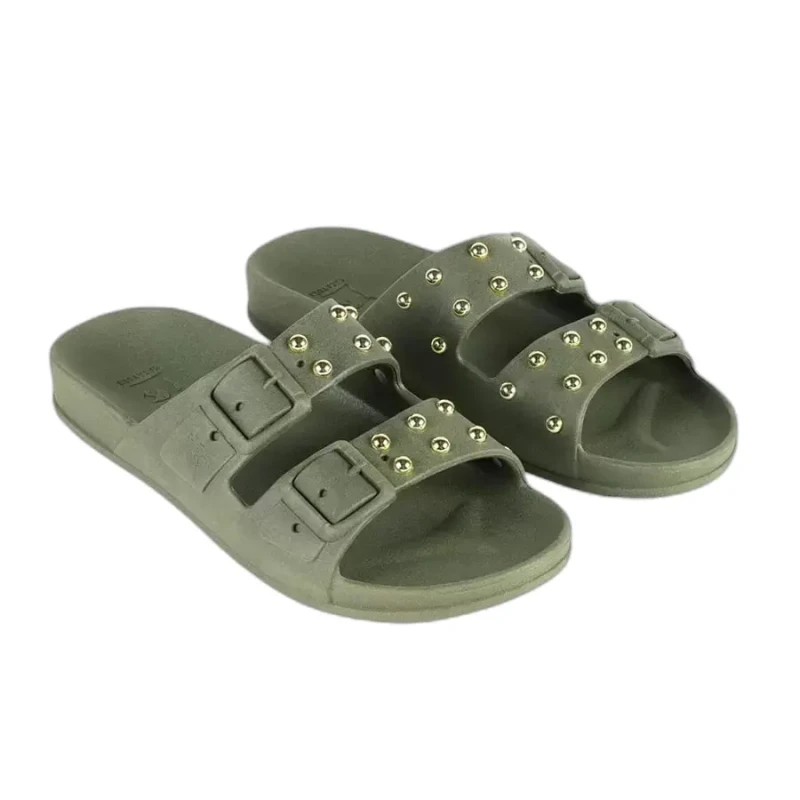 Image of Cacatoes Womens sandals Cacatoes Florianopolis Vert Female 37