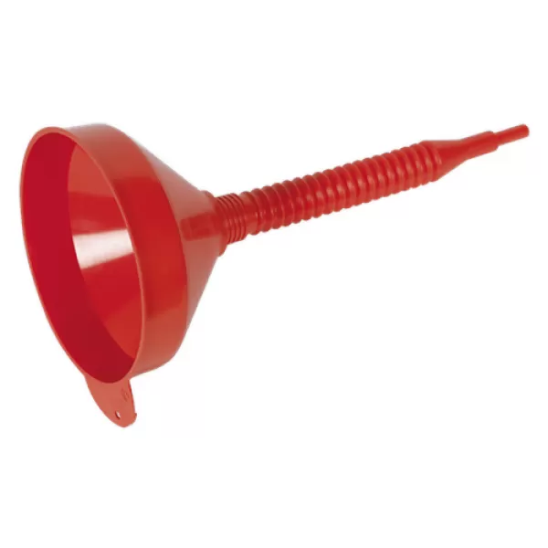 Image of Genuine SEALEY F2F Flexi-Spout Funnel Medium Ø200mm with Filter