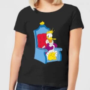Image of Disney King Donald Womens T-Shirt - Black