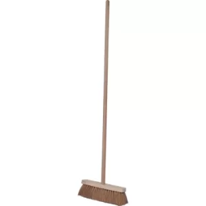 image of 12" Bassine Broom C/W 15/16" X 48" Stale