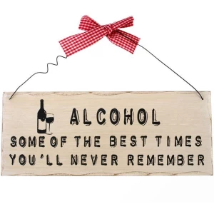 Image of Alcohol Hanging Sign
