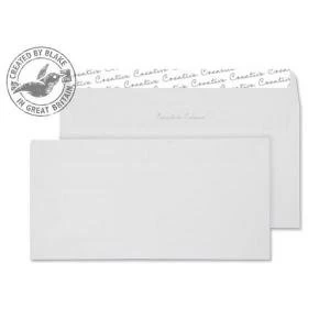 Image of Blake Creative Colour DL 120gm2 Peel and Seal Wallet Envelopes Milk