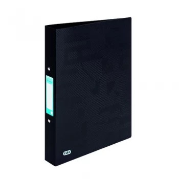 Image of Elba Ring Binder 25mm Capacity A4 Black 400104389
