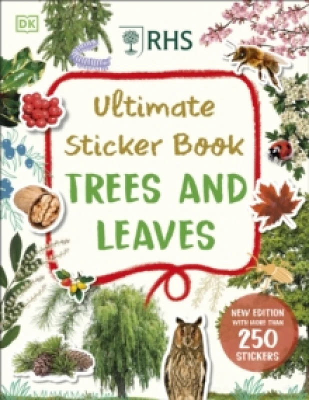 Image of RHS Ultimate Sticker Book Trees and Leaves : New Edition with More Than 250 Stickers Paperback / softback