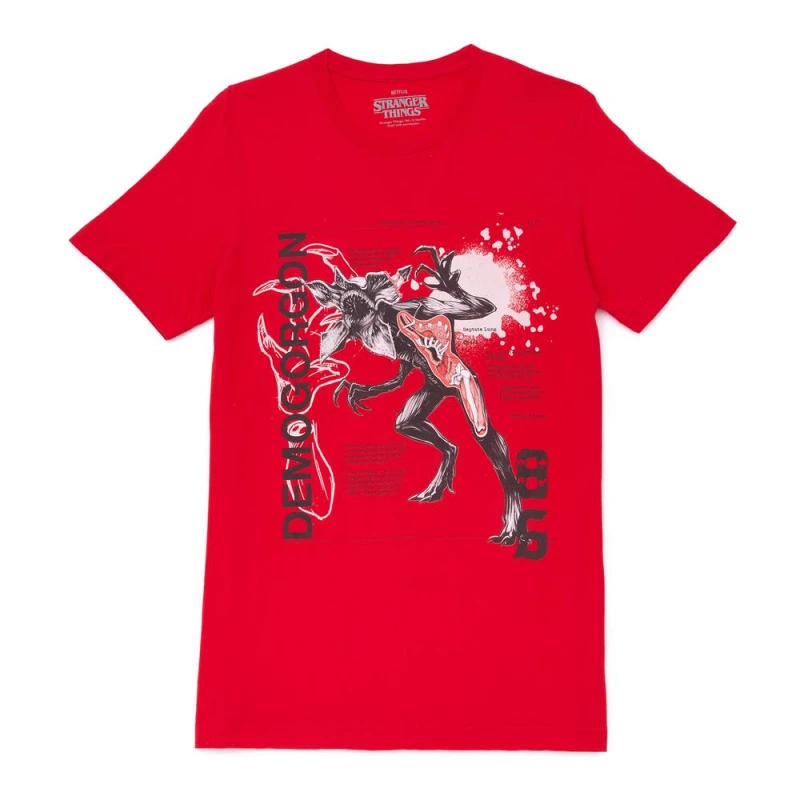 Image of Stranger Things Demogorgon Unisex T-Shirt - Red - S