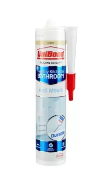 Image of Unibond Ready To Use Kitchen & Bathroom Anti Mould Ivory Sealant