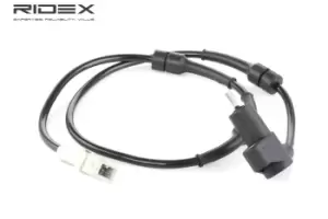 Image of RIDEX ABS Sensor PEUGEOT 412W0151 454549,96183261,454549 ESP Sensor,Sensor, wheel speed 96183261