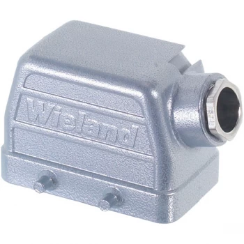 image of Wieland 70.350.1035.0 revos BASIC 500V 10 Pin + PE Housing Top Sec...