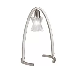 Image of Alaska Table 1 Light G9, Satin Nickel