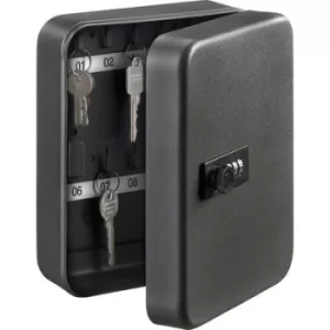 Image of Burg Waechter Key cabinet KC 20 C 35900 No. of hooks 20 Matt black
