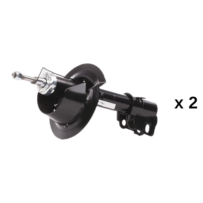 Image of RIDEX 854S21256 Shock absorber Front Axle, Gas Pressure, Suspension Strut, Top pin Shock Absorber (854)