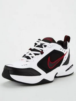 image of Nike Air Monarch Iv - White/Black/Red