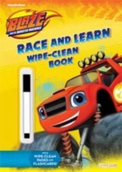Image of Blaze Race and Learn Wipe-Clean Book Paperback