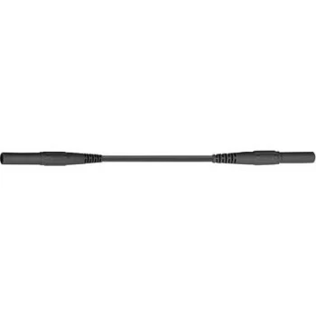 Image of Safety test lead 1m Black Staeubli XMS 419