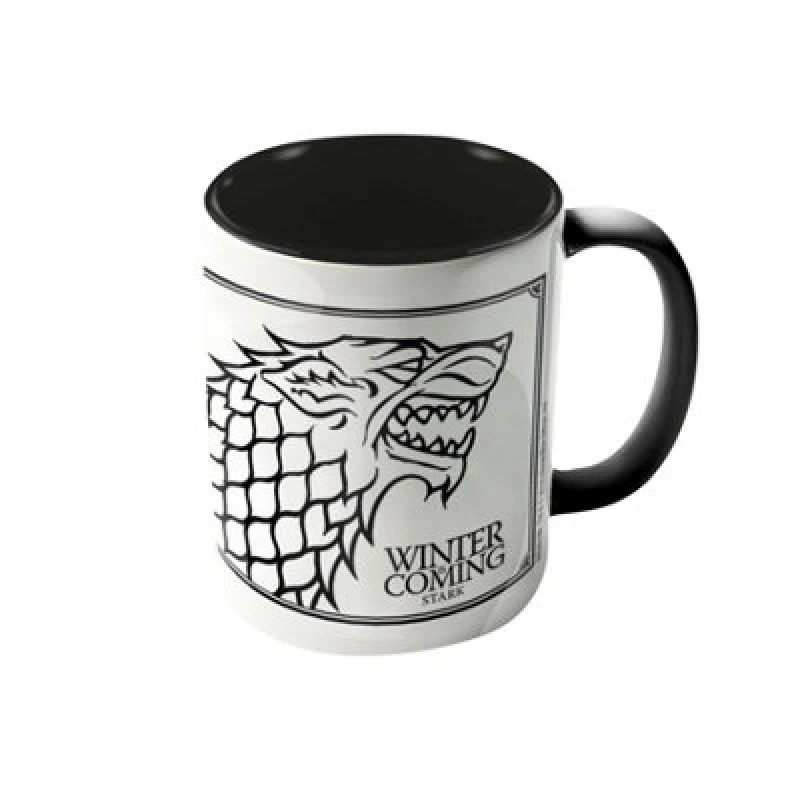 Image of Game Of Thrones Stark Mug White unisex