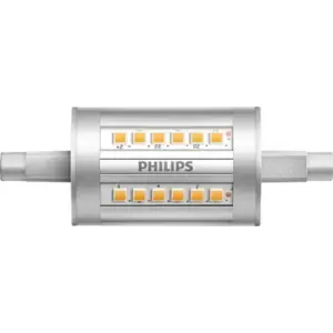 Image of Philips CorePro LED 7.5W-60W R7S Linear 4000K Bulb - Cool White - 71396900