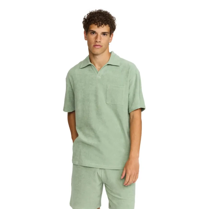 Image of Revolution Polo Revolution Terry Vert Male S