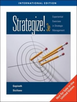 Image of Strategize by C. Gopinath Paperback