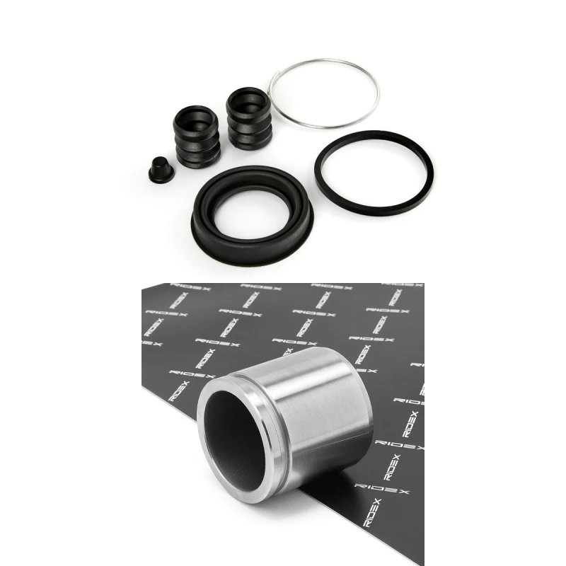 Image of RIDEX 405R0460 Brake Caliper Repair Kit for reverse camera, Front Axle Repair Kit,brake caliper (405)
