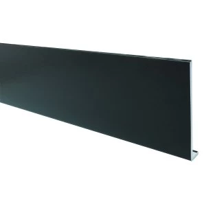 Image of Wickes PVCu Black Fascia Board 9 x 175 x 4000mm