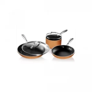 image of Gotham Steel Cast Textures 5 Piece Pan Set